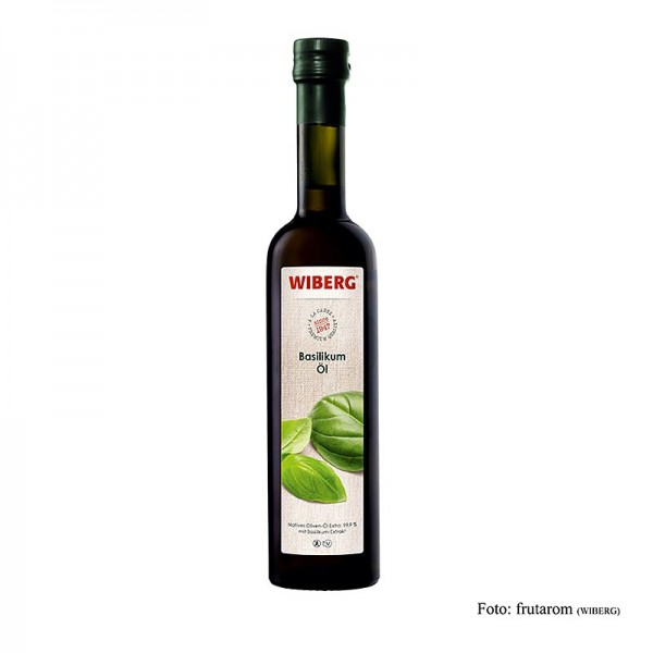 Wiberg - Wiberg Basilikumöl kaltgepresst Natives Olivenöl Extra mit Basilikumextrakt