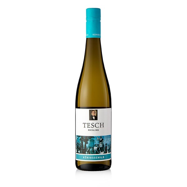 Tesch - 2020er Königsschild Riesling trocken 13% vol. Tesch (Kapsel blau)