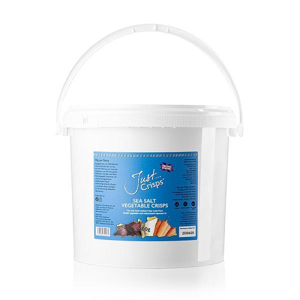 Just Crisps - Gemüsechips (Pastinake Karotte Rote Bete) Just Crisps