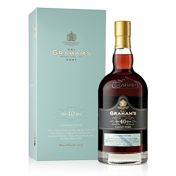 Graham's - Graham´s 40 Years old Tawny Port Portwein süß 20% vol. Portugal