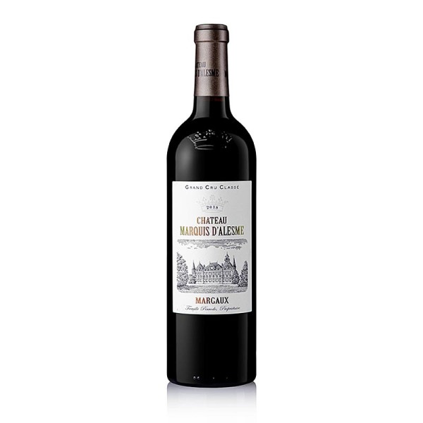 Chateau Marquis d´Alesme Becker - Chateau Marquis d´Alesme Becker 2018er 3.Cru Classé Margaux 14.5% vol.