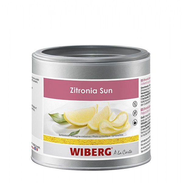 Wiberg - Zitronia Sun Zubereitung mit natürlichem Zitronenöl