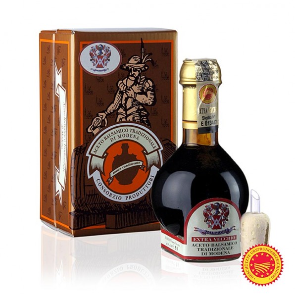 Malpighi - Aceto Balsamico Tradizionale DOP/g.U Extravecchio 25 J. Geschenkbox Malpighi