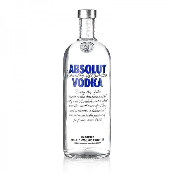 Absolut Vodka - Absolut Vodka 40% vol. Schweden