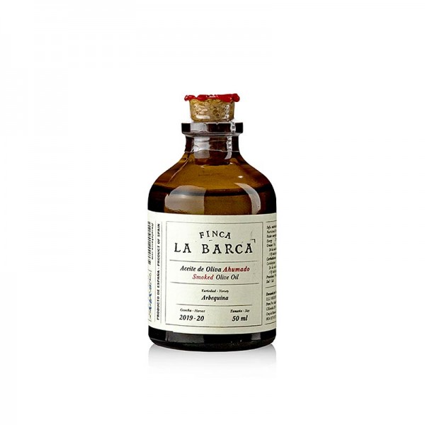 Finca La Barca - Olivenöl Geräuchert 100% Arbequina 50ml Finca La Barca