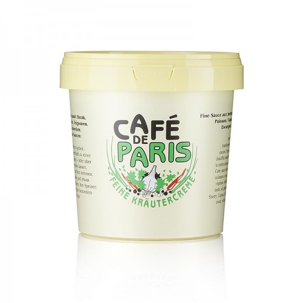 Cafe de Paris - Kräutercreme - Café de Paris mit pflanzlichen Fetten Kräutern und Butter