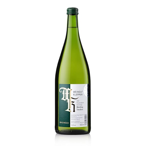 Klepper - 2021er Riesling trocken 12% vol. Klepper