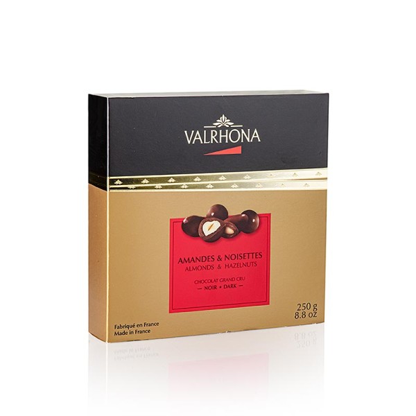Valrhona - Valrhona Equinoxe Kugeln - Mandeln/Haselnüsse in Bitterschokolade