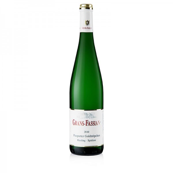 Grans-Fassian - 2010er Piesporter Goldtröpfchen Riesling Spätlese süß 7.5% vol. Grans-Fassian