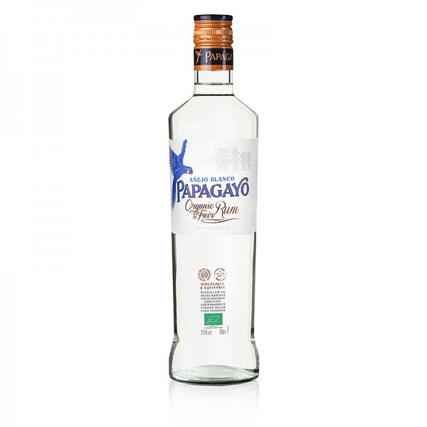 Papagayo Organic - Papagayo Organic White Rum 37.5% vol. BIO