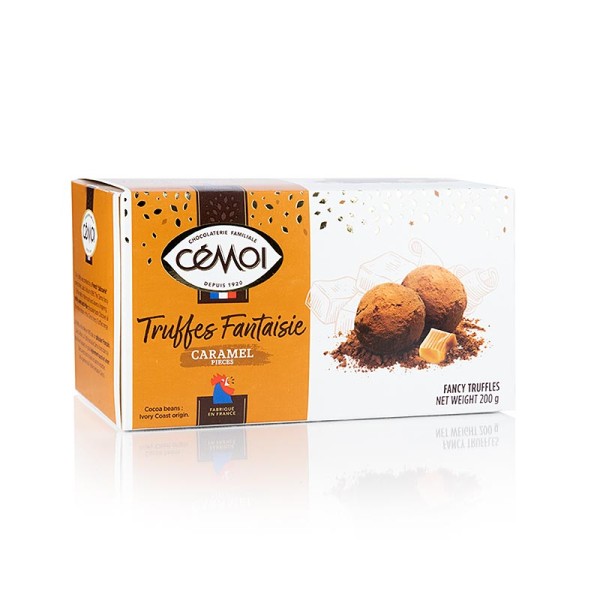 Cemoi Truffes - Trüffelkonfekt - Pralinen Cemoi mit Karamell Frankreich