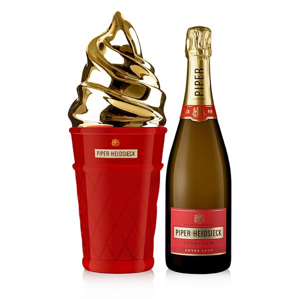 Piper Heidsieck - Champagner Piper Heidsieck brut in Ice Cream Edition Coolbox 12% vol.