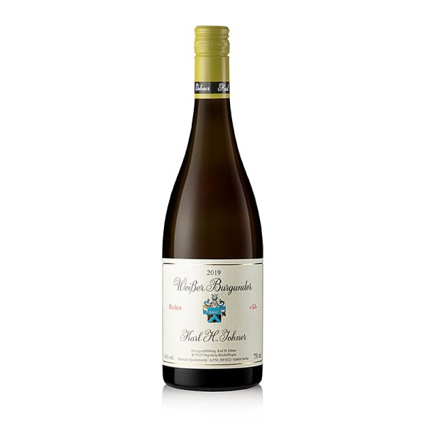 Karl H. Johner - 2019er Selektion Weißburgunder Barrique trocken 14% vol. Johner