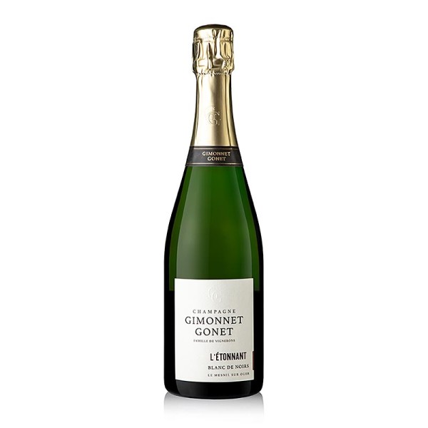 Gimonnet Gonet - Champagner Gimonnet Gonet l´Etonnant Blanc de Noirs 1.Cru brut