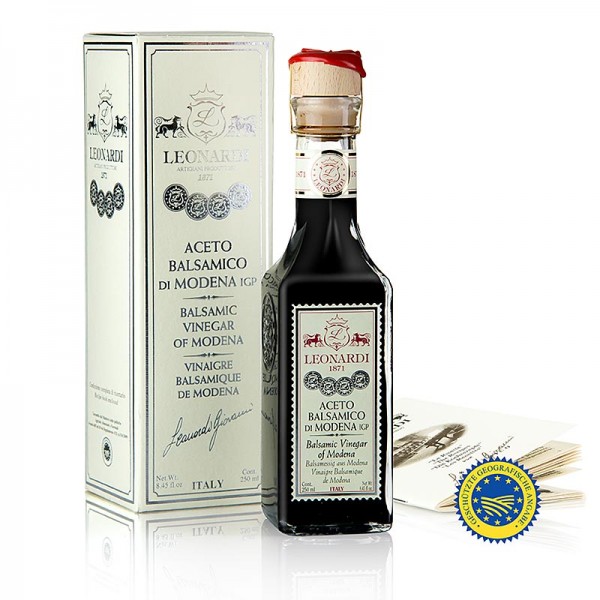 Leonardi - Leonardi - Aceto Balsamico di Modena IGP/g.g.A. Francobollo 8 Jahre