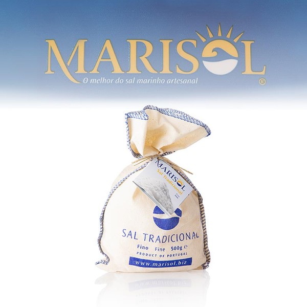 Marisol - Sal Tradicional fein weiß feucht Marisol® CERTIPLANET-,Kosher-zert.,vegan